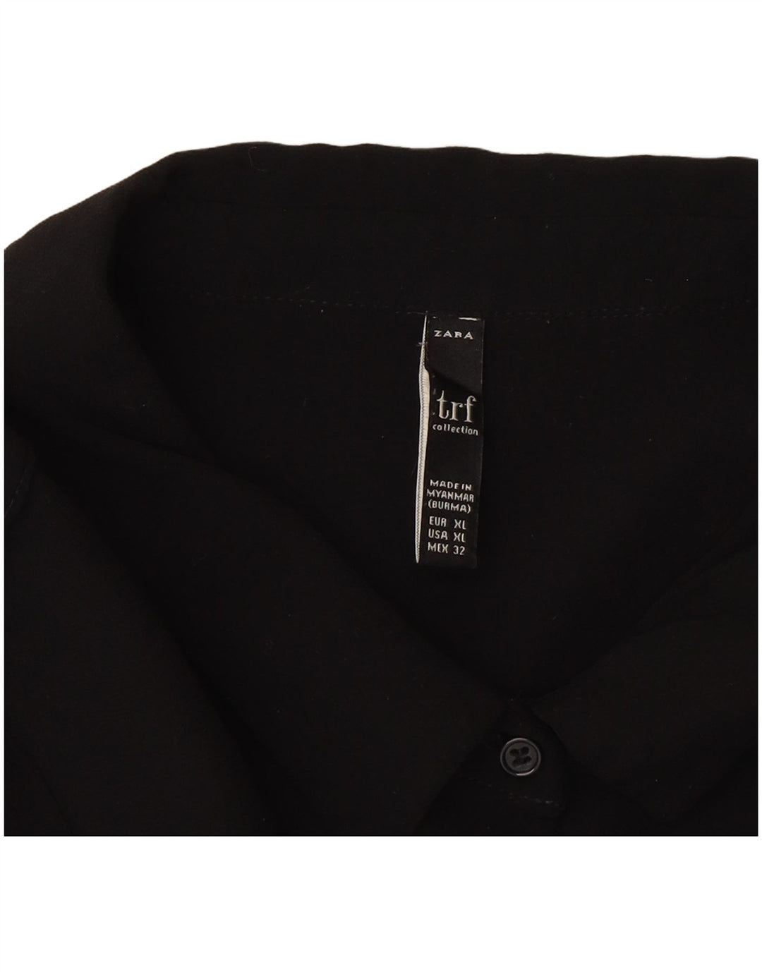 Zara Γυναικείο Φόρεμα Shift UK 18 XL Μαύρο