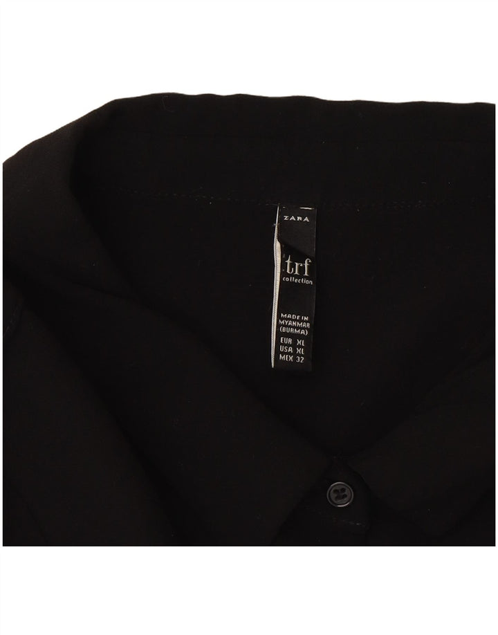 Zara Γυναικείο Φόρεμα Shift UK 18 XL Μαύρο