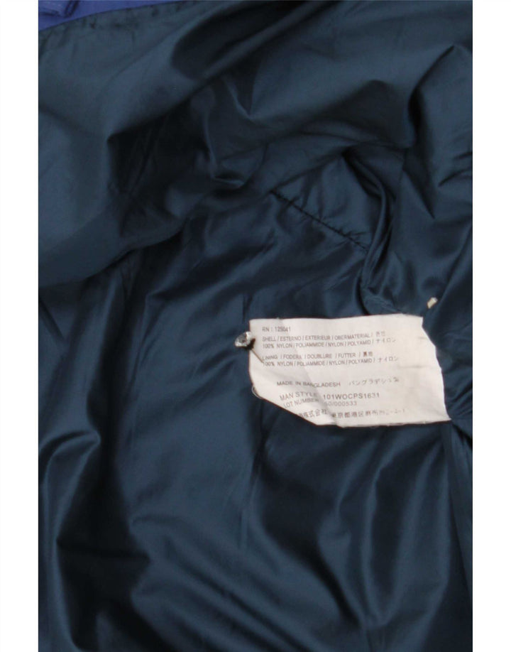 Ανδρικό μπουφάν Woolrich Windbreaker UK 42 XL Blue Colourblock Polyamide
