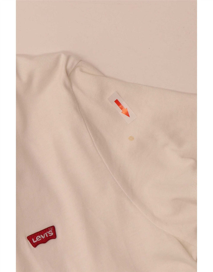 Ανδρικό T-Shirt Levi's Top Μεσαίο λευκό βαμβακερό