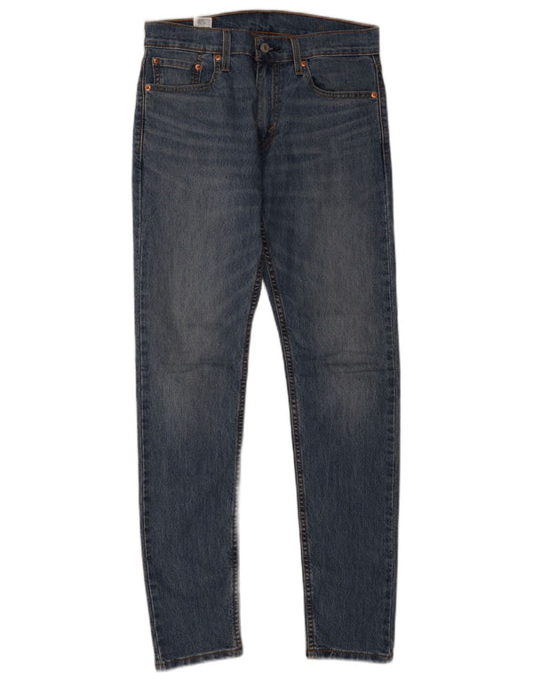 Levi's Mens 512 Slim Tapered Jeans W29 L32 Blue Cotton
