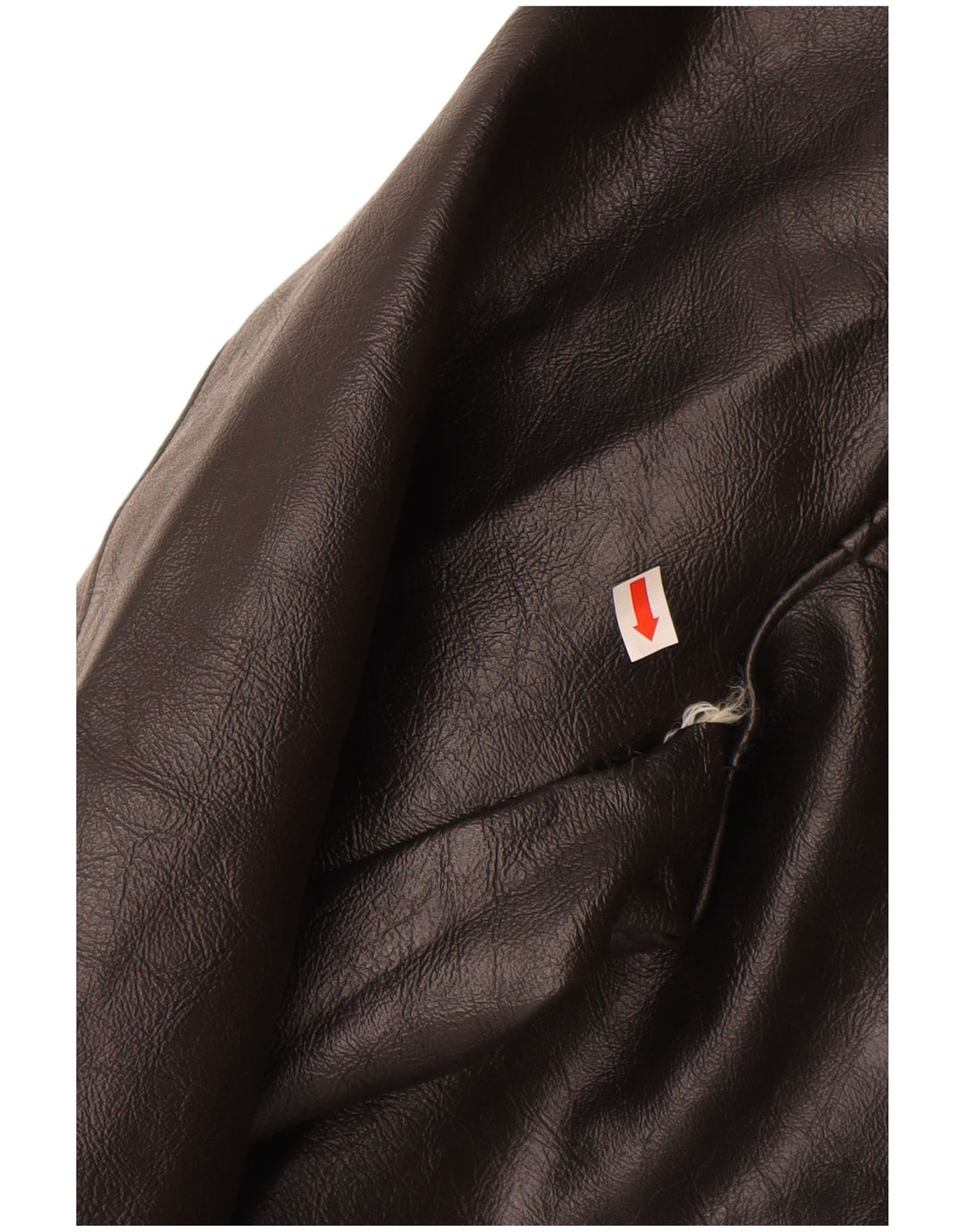 VINTAGE Ανδρικό Δερμάτινο Μπουφάν UK 40 Large Μαύρο Δερμάτινο