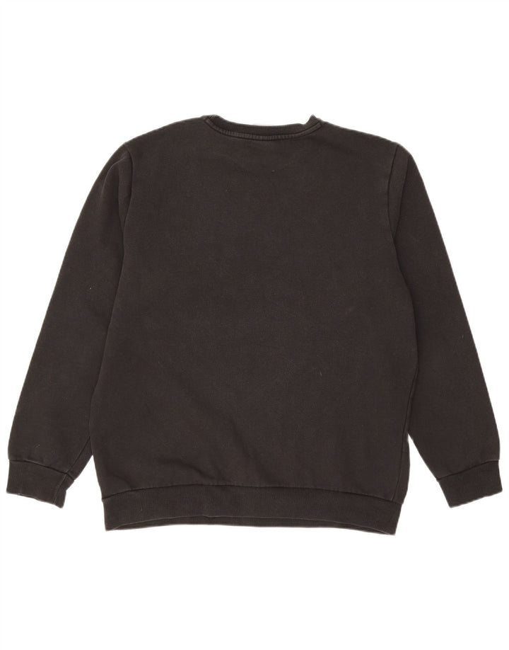 PUMA Mens Sweatshirt Jumper Large Black Cotton
