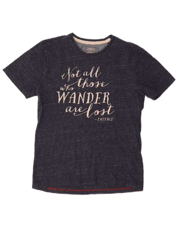 Γυναικείο T-Shirt FAT FACE, γραφικό μπλουζάκι, μεσαίο, μπλε ναυτικό, βαμβακερό