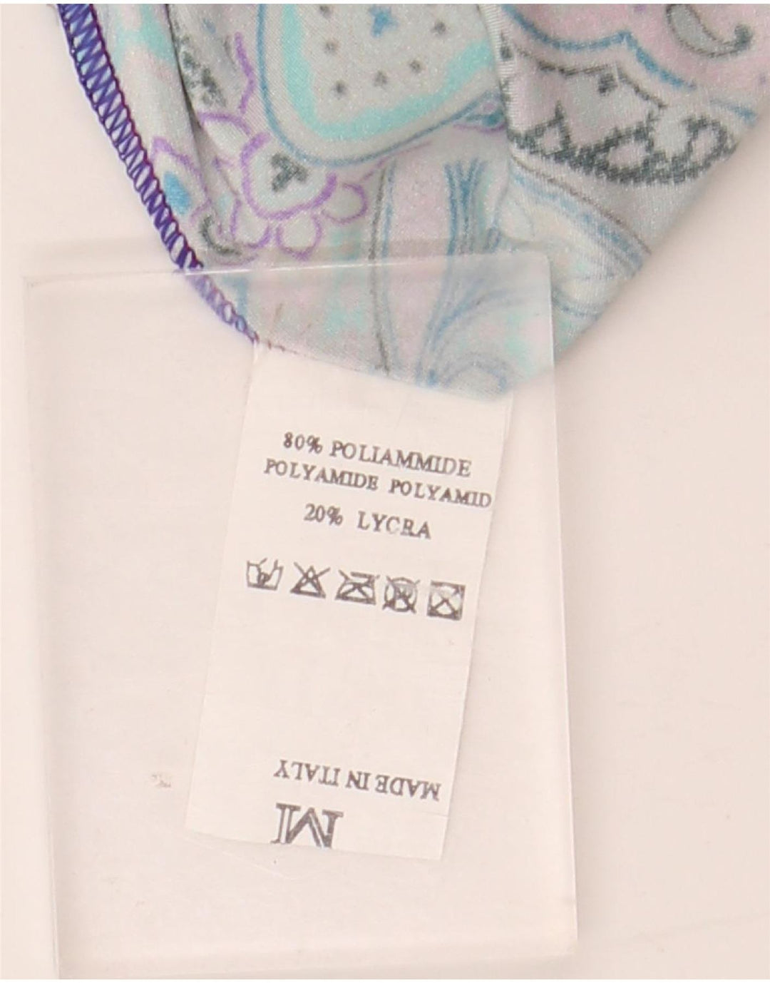 VINTAGE Γυναικείο Ψηλόμεσο Casual Παντελόνι Μεσαίο W24 L32 Πολύχρωμο