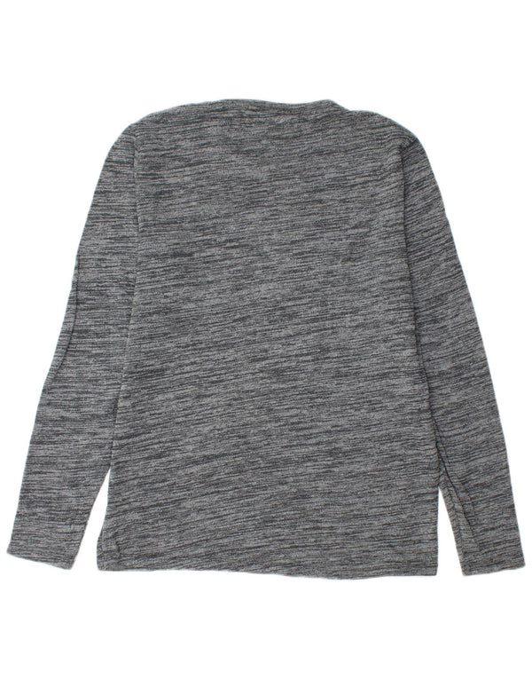 Tommy Hilfiger Ανδρικό πουλόβερ με λαιμόκοψη XL Γκρι βαμβακερό