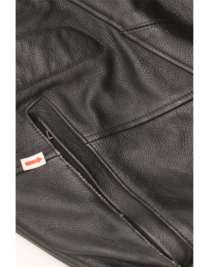 DAINESE Ανδρικό γραφικό δερμάτινο μπουφάν Racer IT 50 Large μαύρο δέρμα