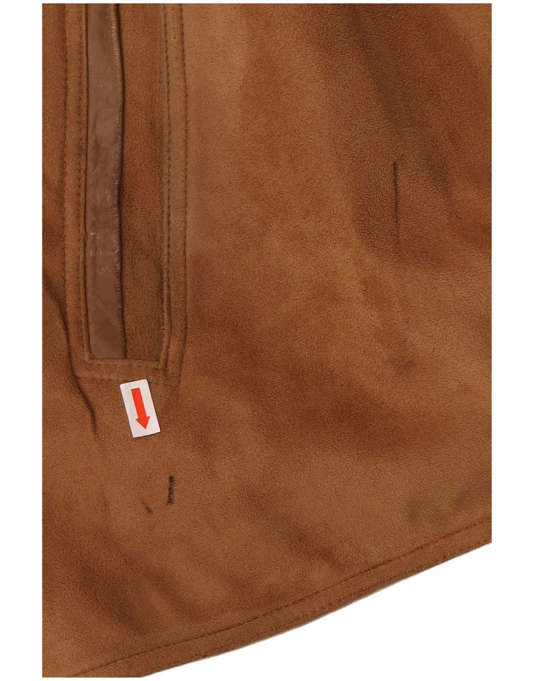 EMPORIO E.G.A Ανδρικό Suede Bomber Jacket UK 42 XL Beige