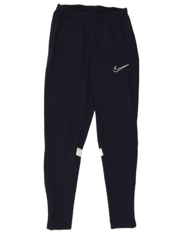 Παντελόνι αθλητικής φόρμας NIKE Boys Dri Fit 6-7 ετών XS Navy Blue Colorblock