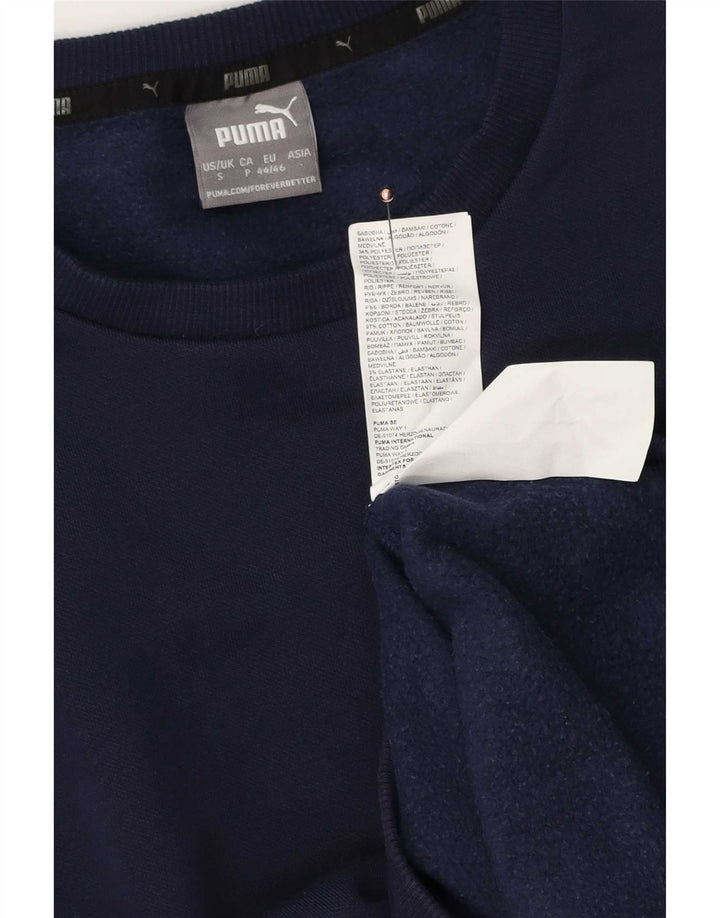 Ανδρικό φούτερ Puma Jumper Μικρό μπλε ναυτικό βαμβακερό