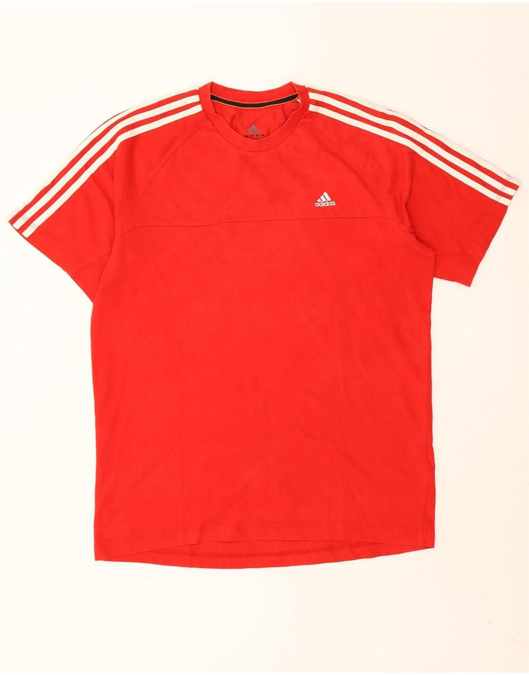 Adidas Ανδρικό T-Shirt Climalite Top μεγάλο κόκκινο βαμβακερό