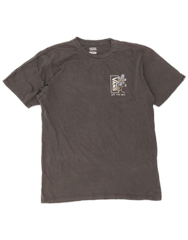 Ανδρικό T-Shirt Vans Classic Fit Top μεγάλο γκρι βαμβακερό