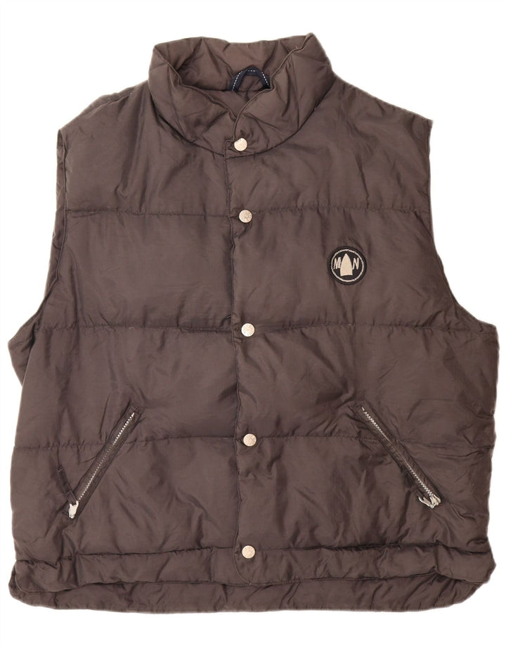MURPHY & NYE Mens Padded Gilet UK 42 XL Grey Polyamide