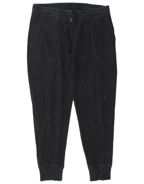 Γυναικεία αθλητική φόρμα L.L.BEAN Παντελόνι Joggers UK 14 μεσαίο μαύρο βαμβακερό