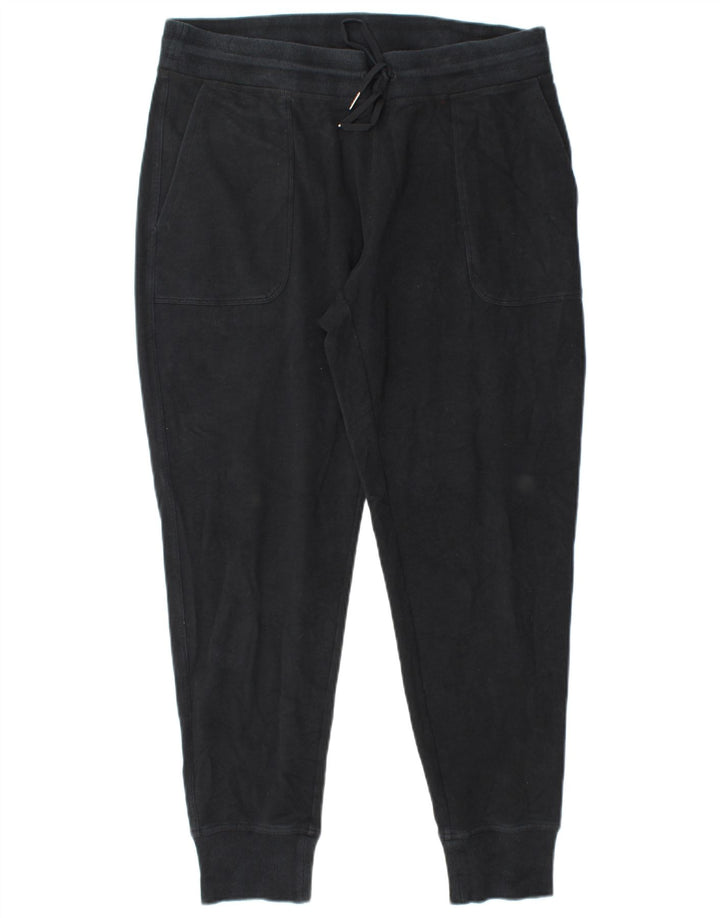 Γυναικεία αθλητική φόρμα L.L.BEAN Παντελόνι Joggers UK 14 μεσαίο μαύρο βαμβακερό