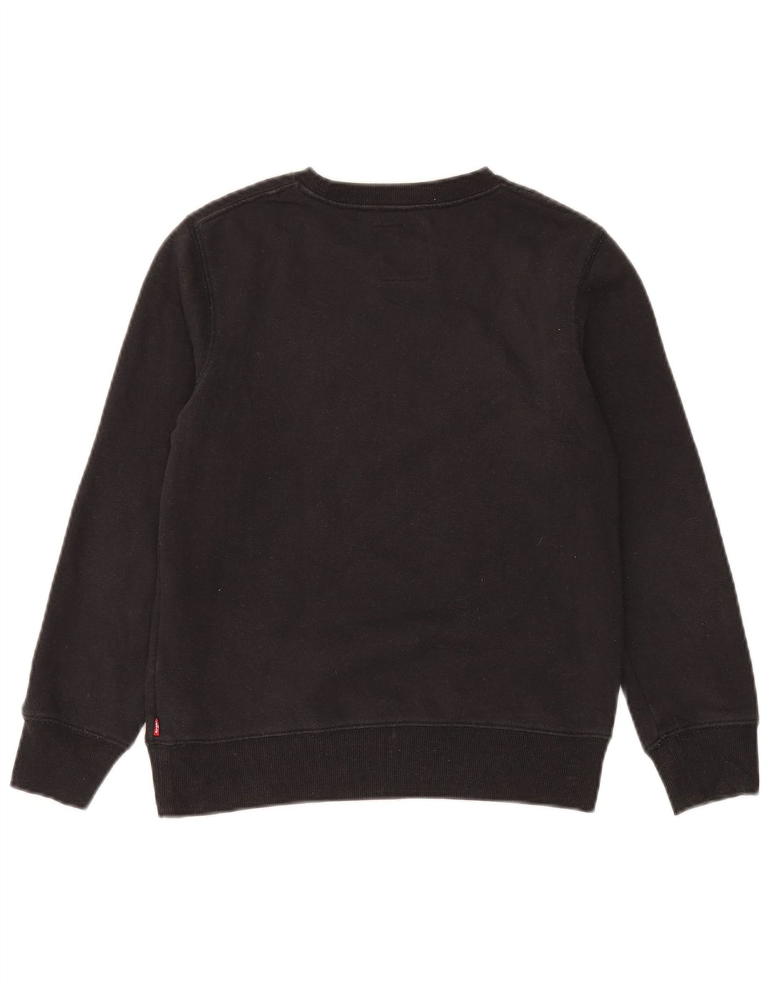 Γραφικό φούτερ Levi's Boys Jumper 11-12 ετών Μαύρο βαμβακερό