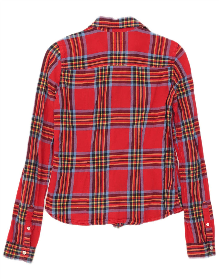 Γυναικείο πουκάμισο Hollister UK 6 XS Red Check