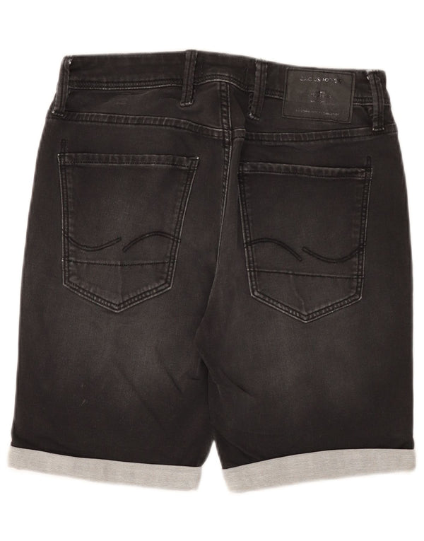 Ανδρικό τζιν σορτς Jack & Jones κανονικό XS W28 Γκρι βαμβακερό