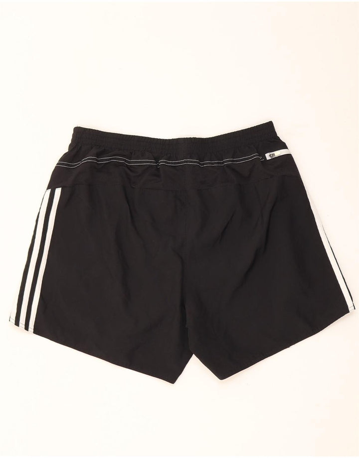 Ανδρικό σορτς Adidas Climalite Sport μεγάλο μαύρο πολυεστέρα