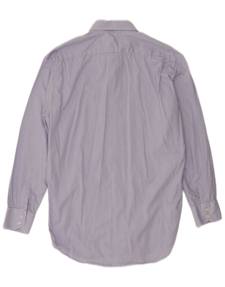 Ανδρικό πουκάμισο Lacoste Regular Fit Μέγεθος 39 Medium Blue Gingham
