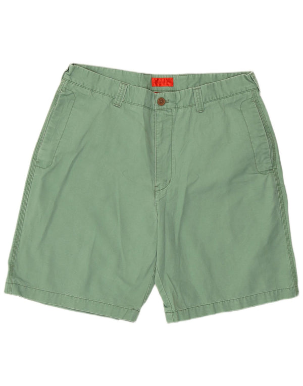 Ανδρικό σορτς Chino Izod W36 XL Πράσινο βαμβακερό