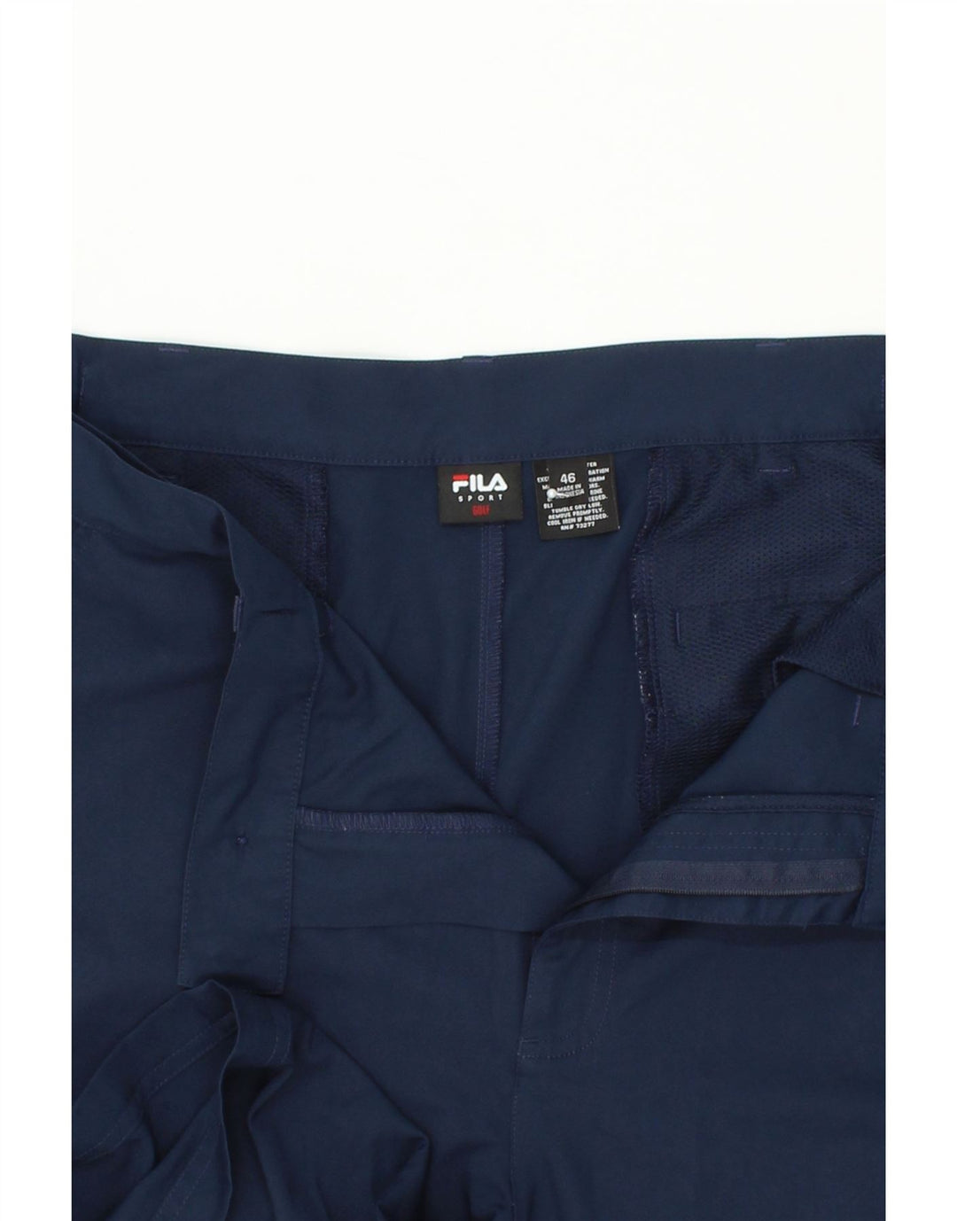 Ανδρικό σορτς FILA Golf Chino W46 3XL Navy Blue Polyester