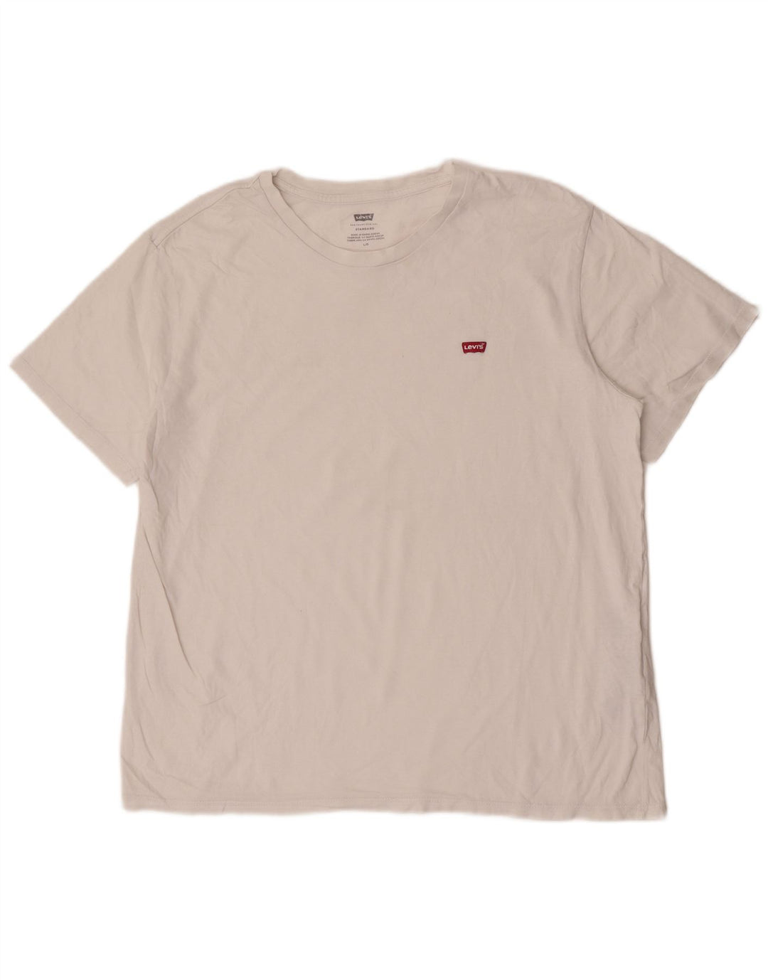 Ανδρικό T-Shirt Levi's Top μεγάλο λευκό βαμβακερό