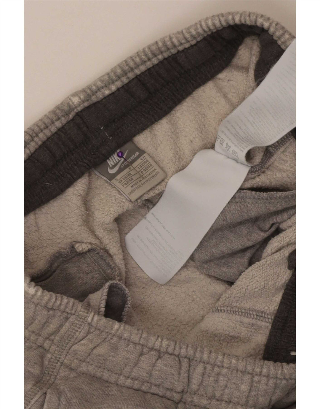 Ανδρική φόρμα Nike Παντελόνι Joggers Μικρό γκρι βαμβακερό