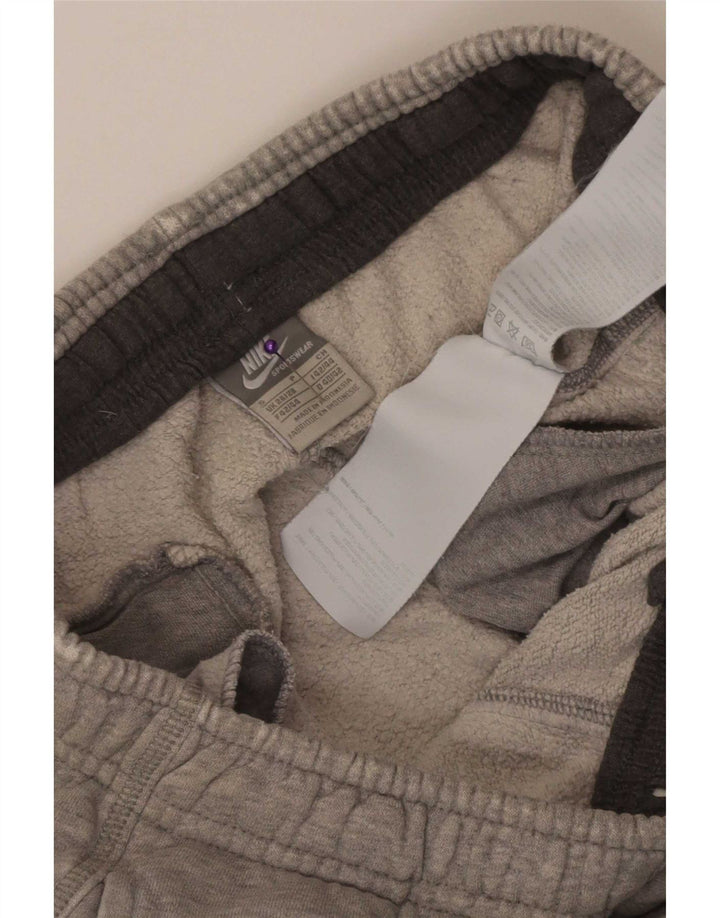 Ανδρική φόρμα Nike Παντελόνι Joggers Μικρό γκρι βαμβακερό