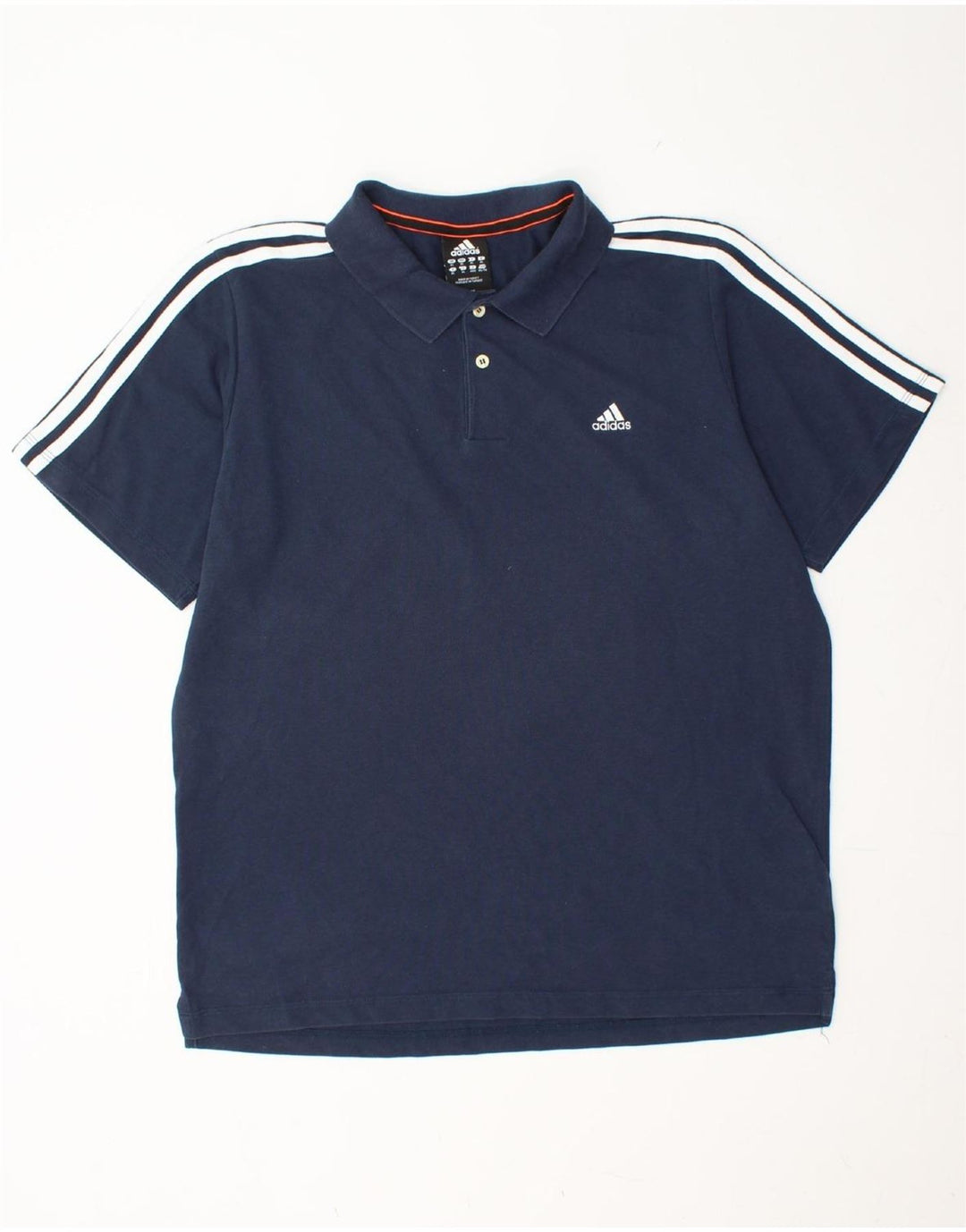 Ανδρικό πουκάμισο ADIDAS Climalite Polo XL Navy Blue Cotton