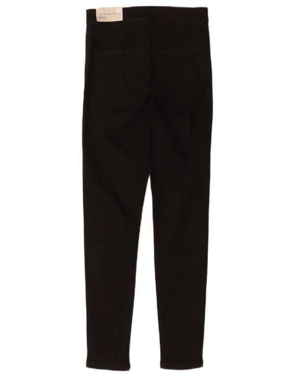 Topshop Γυναικείο Skinny Jeans W26 L26 Μαύρο βαμβακερό