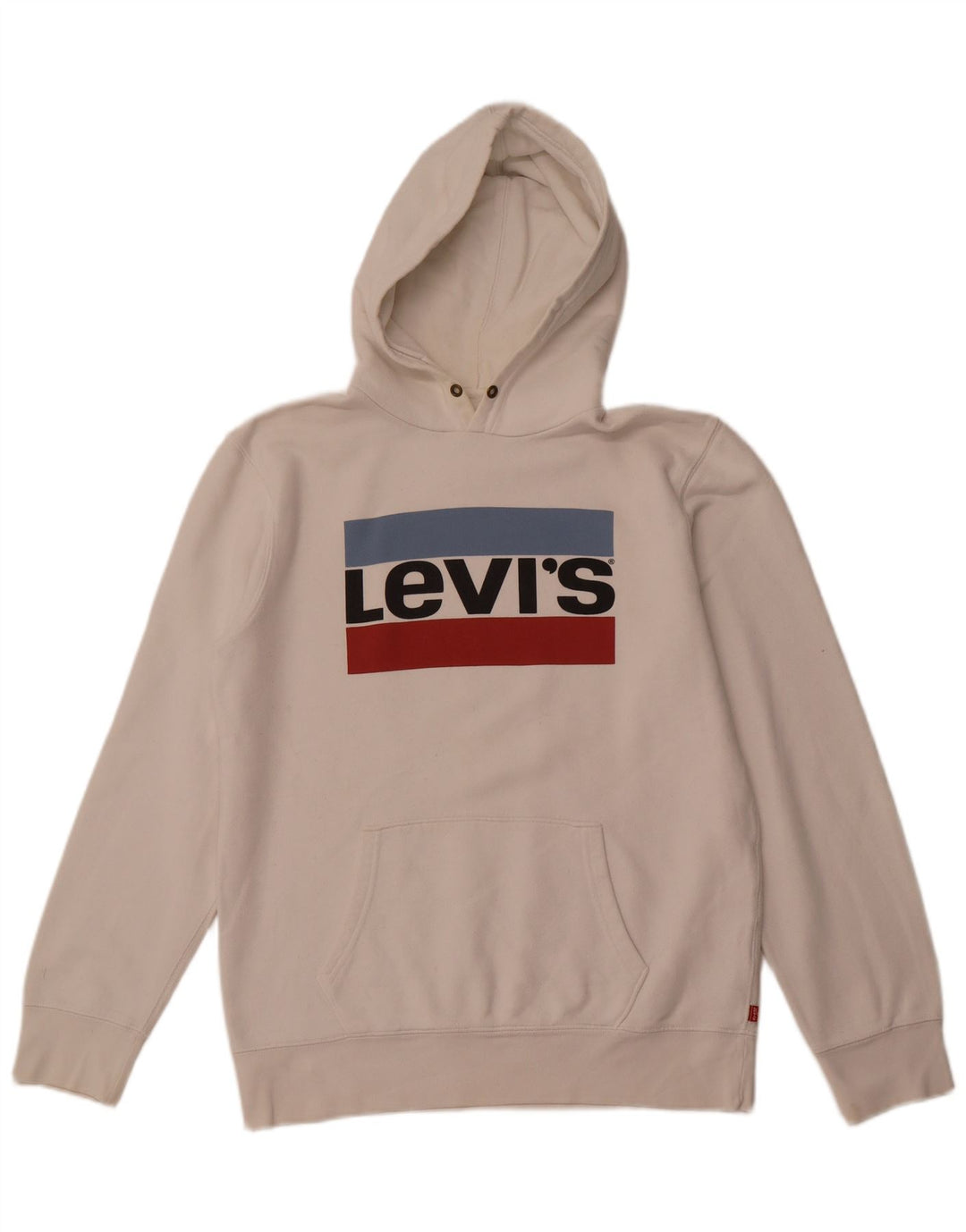 Ανδρικό Levi's Graphic Hoodie Jumper μεγάλο λευκό βαμβακερό