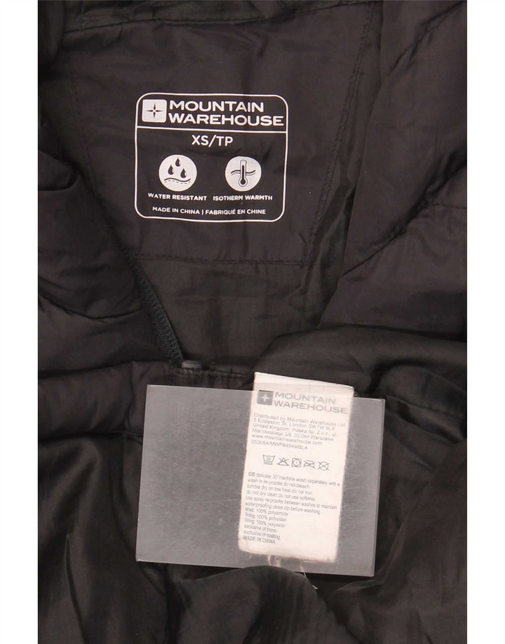 Ανδρικό μπουφάν με κουκούλα Mountain Warehouse UK 34 XS Μαύρο Πολυαμίδιο