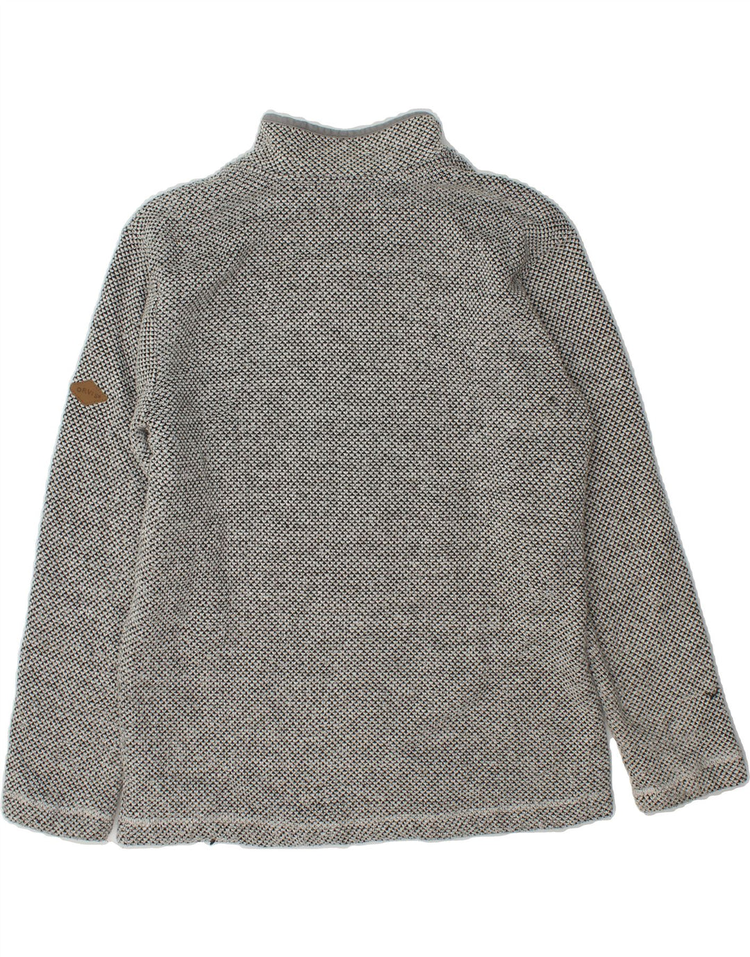 ORVIS Mens Zip Neck Sweatshirt Jumper Medium Grey Polyester Vintage Orvis and Second-Hand Orvis from Messina Hembry 