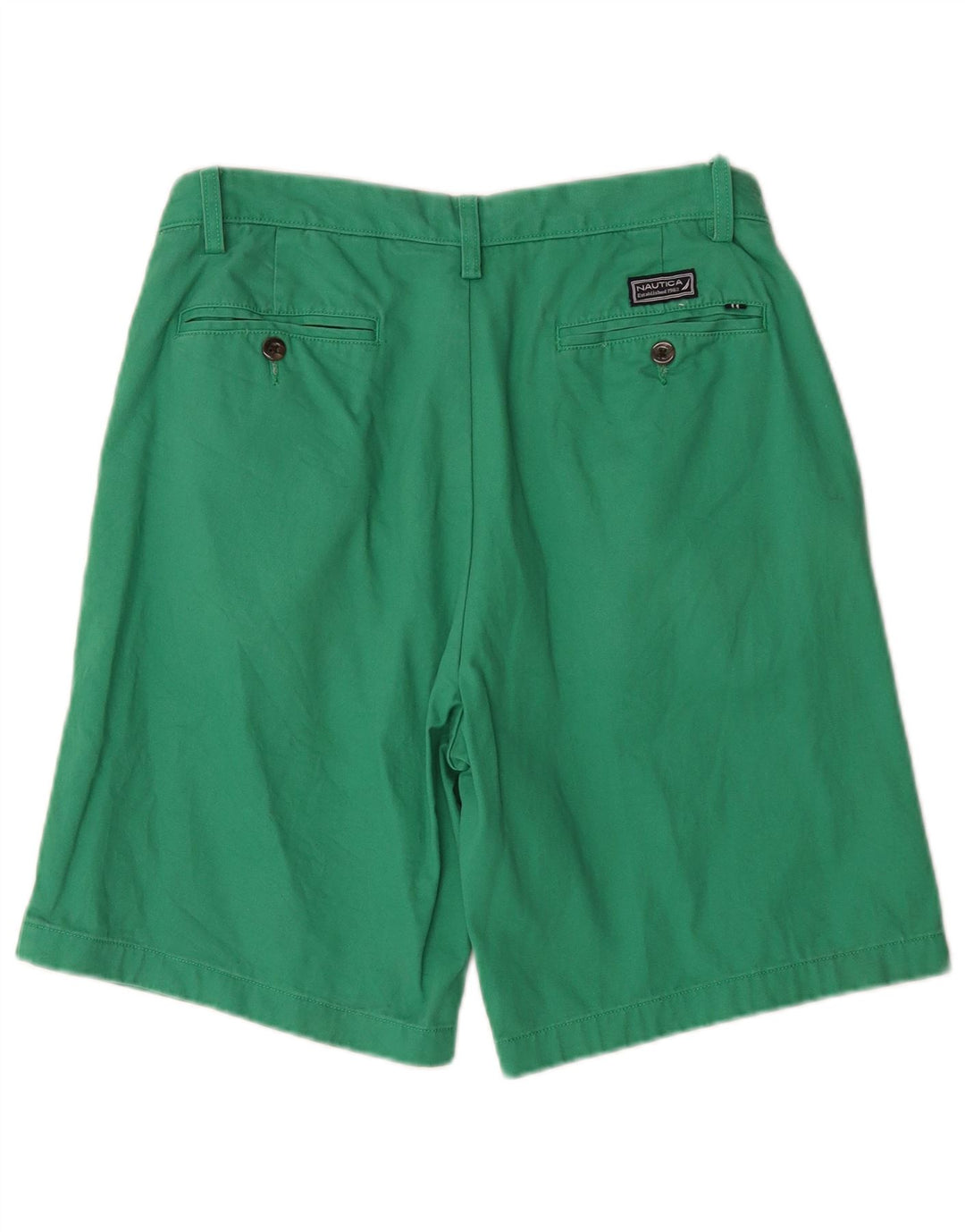 Ανδρικό σορτς Chino Nautica W32 Βαμβακερό μεσαίο πράσινο