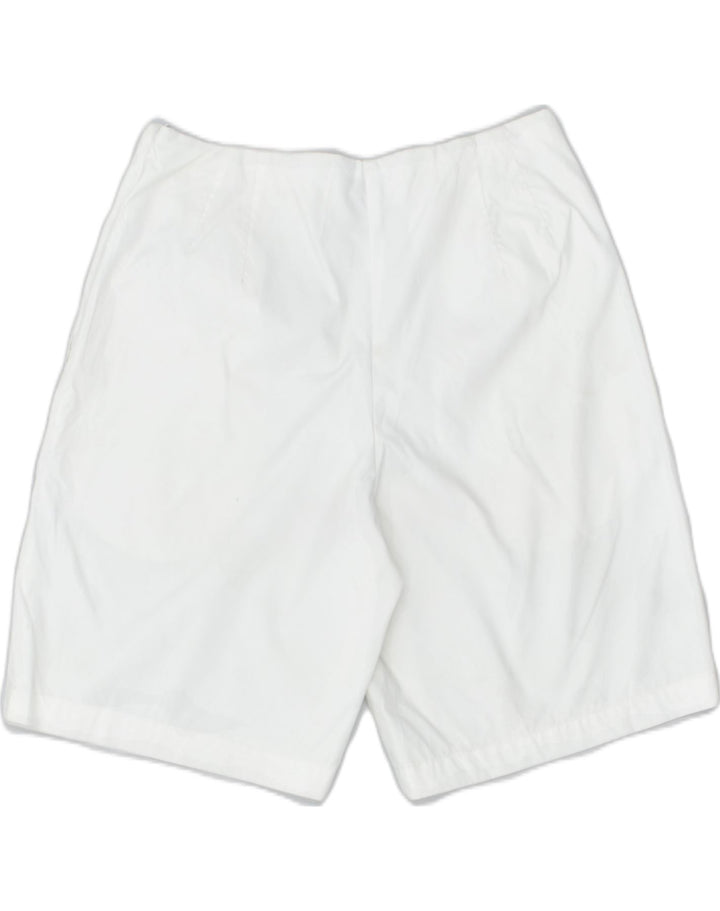 NIKE Womens Chino Shorts Medium White Polyester Sports | Vintage | Thrift | Second-Hand | Used Clothing | Messina Hembry 