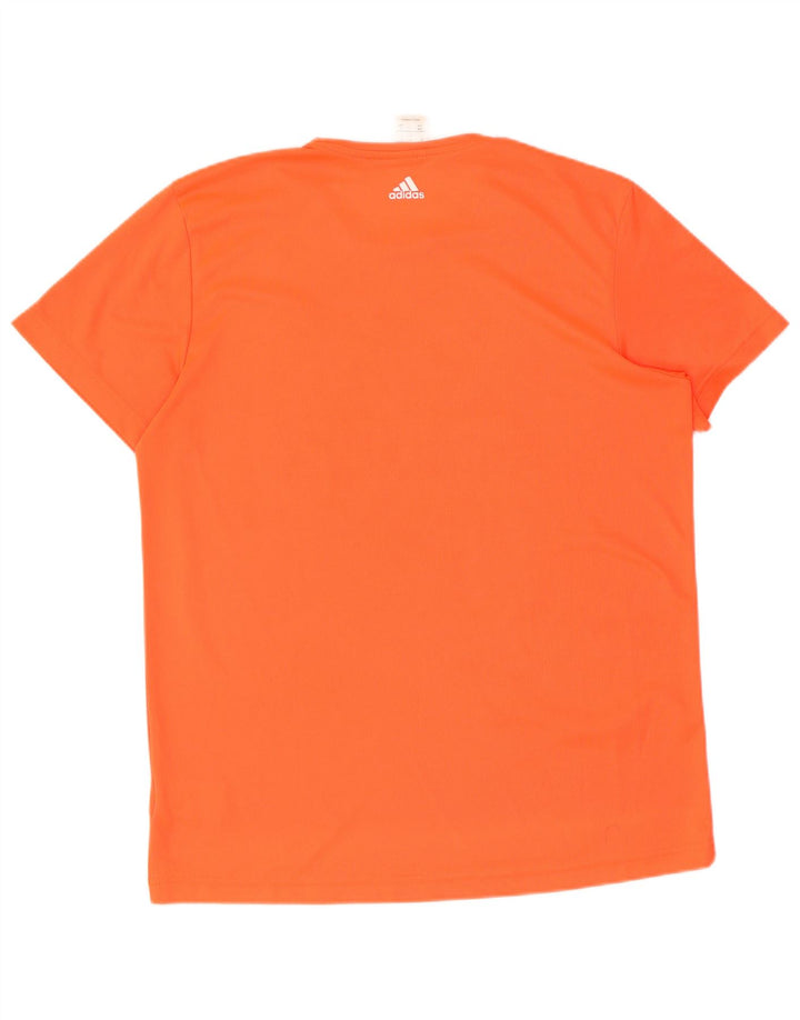 Ανδρικό γραφικό γιλέκο ADIDAS Top Large Polyester Πορτοκαλί