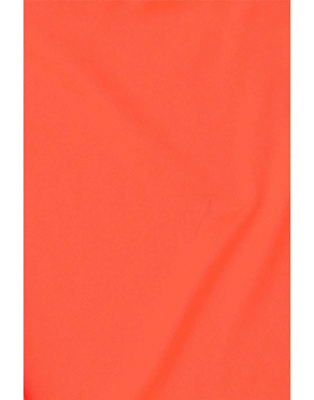 ADIDAS Boys Climalite T-Shirt Top 15-16 Years Orange Colourblock Polyester