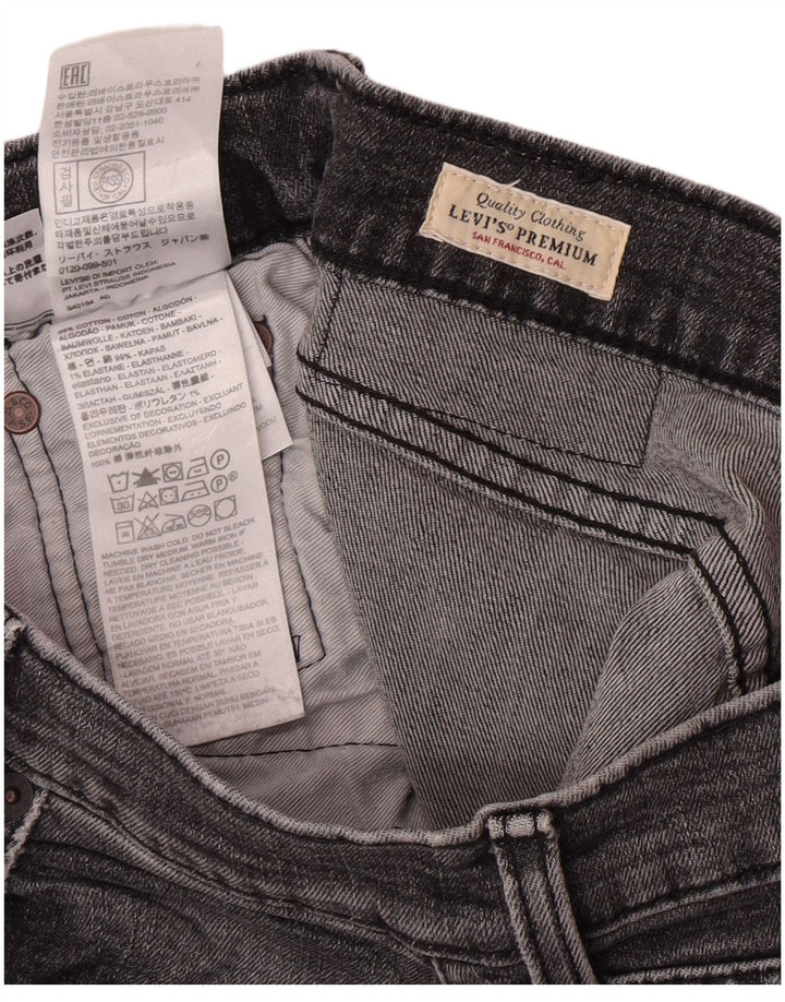 Ανδρικό τζιν Levi's Slim W30 L32 Γκρι βαμβακερό