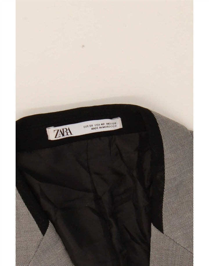 Zara Ανδρικό σακάκι μπλέιζερ με 1 κουμπί EU 50 Medium Grey