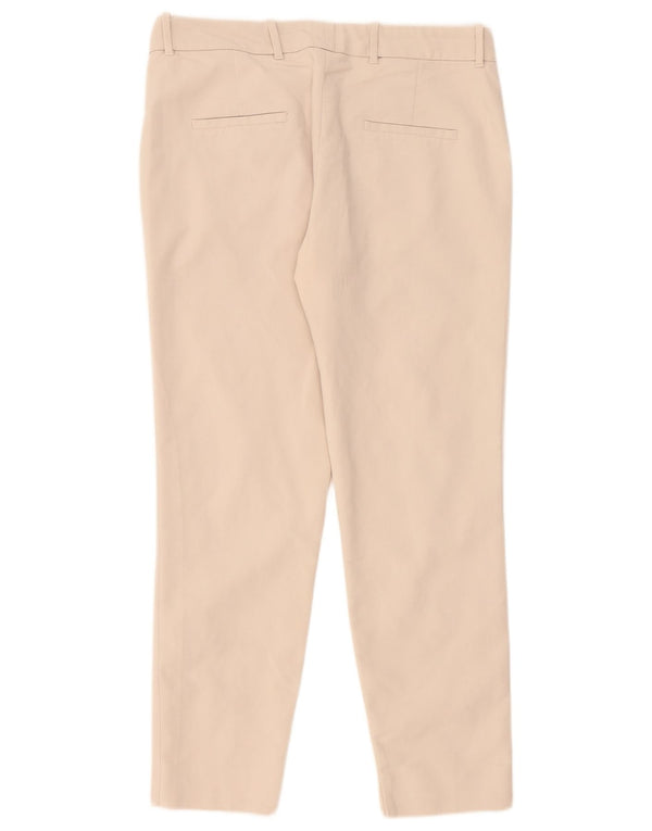 Zara Γυναικείο Slim Παντελόνι Chino Large W32 L28 Beige