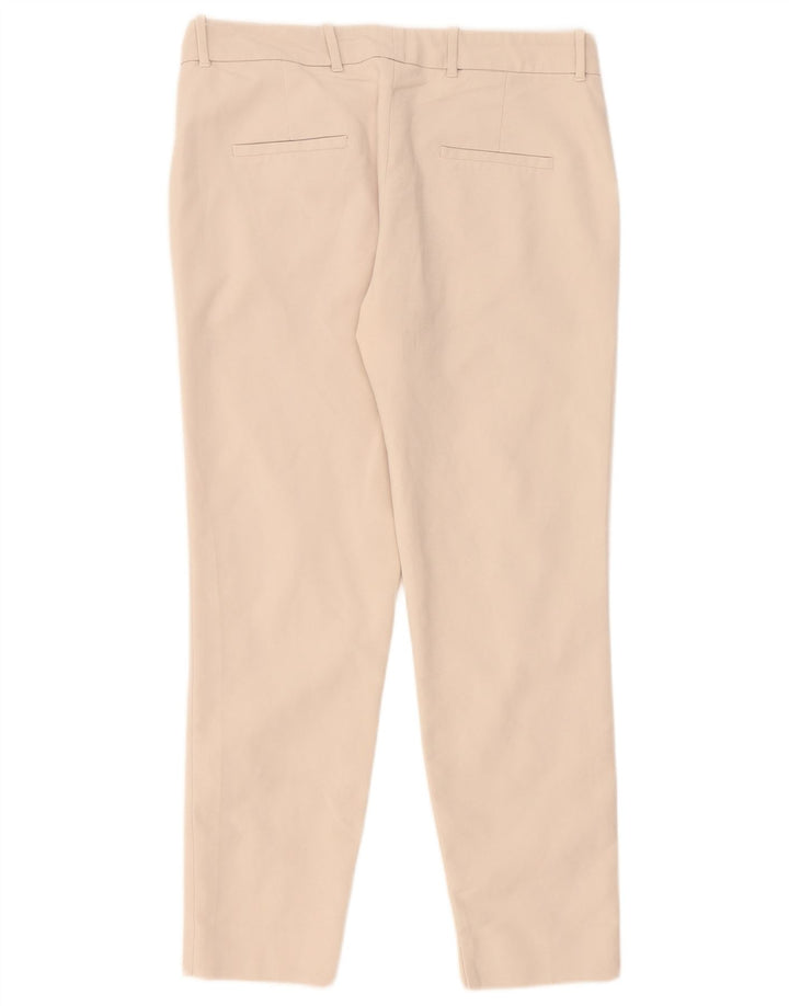 Zara Γυναικείο Slim Παντελόνι Chino Large W32 L28 Beige