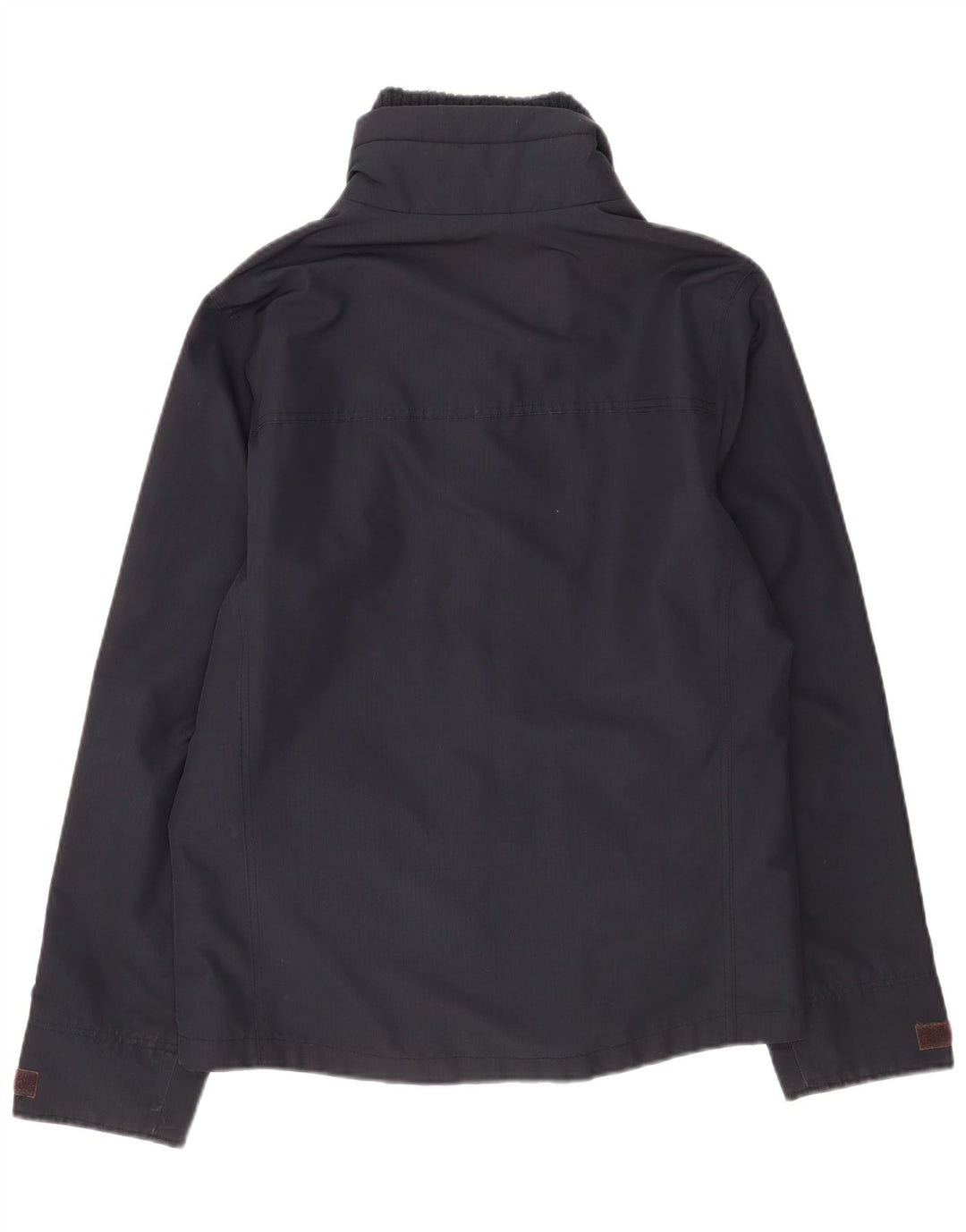 Hollister Ανδρικό μπουφάν βροχής UK 40 Large Navy Blue Polyester