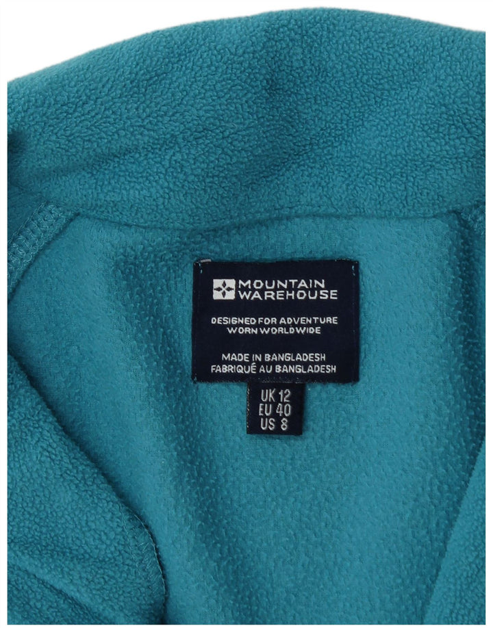 Mountain Warehouse Γυναικείο Fleece Jacket UK 12 Medium Turquoise Polyester