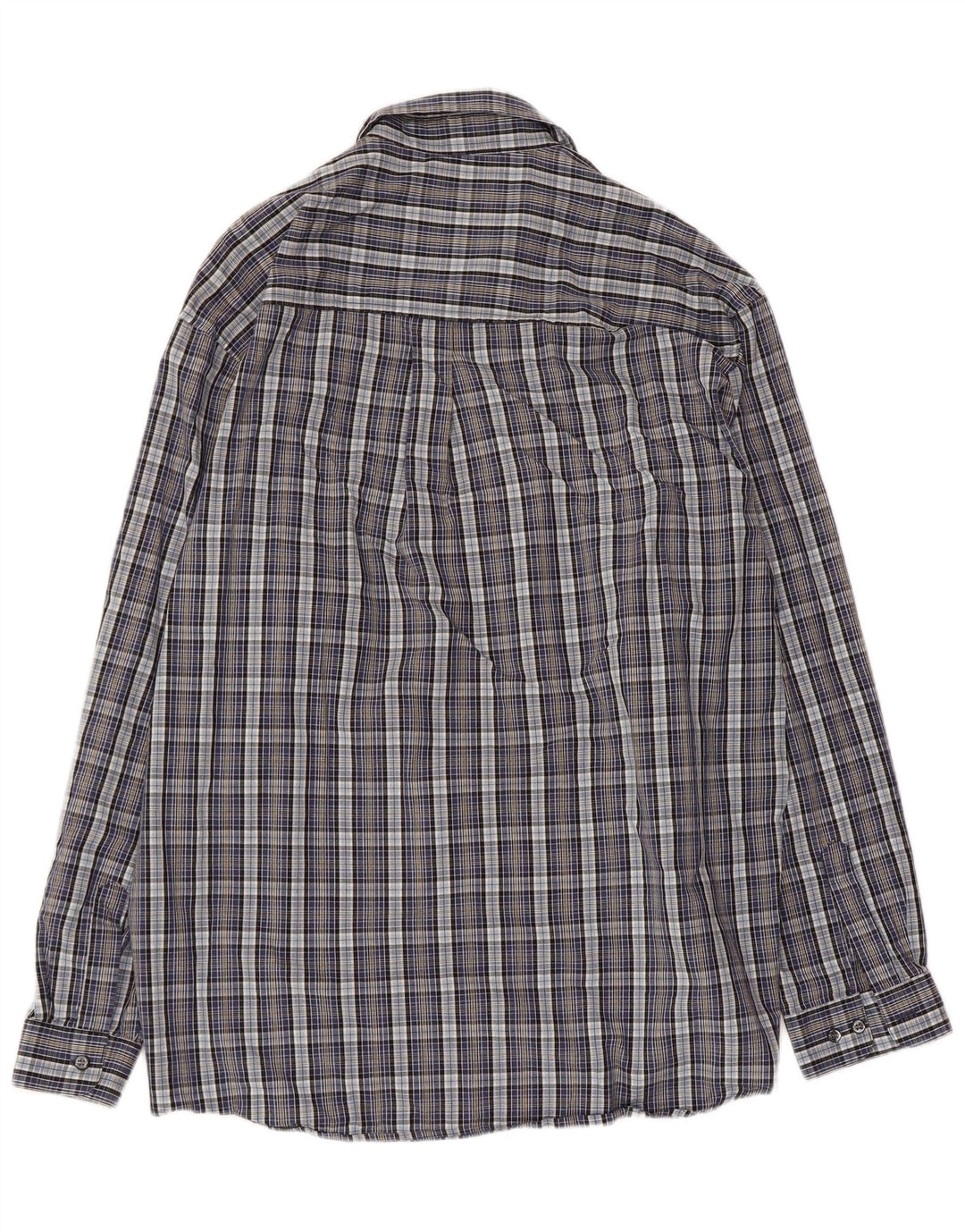 Ανδρικό πουκάμισο LERROS XL Blue Check Cotton
