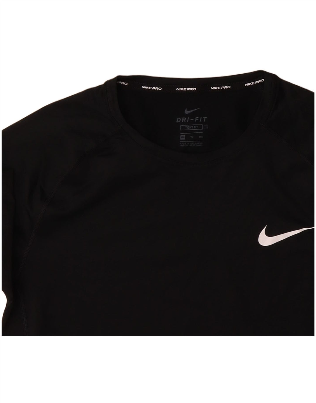 Ανδρικό μπλουζάκι NIKE Tight Fit Top 2XL Μαύρο πολυεστέρα