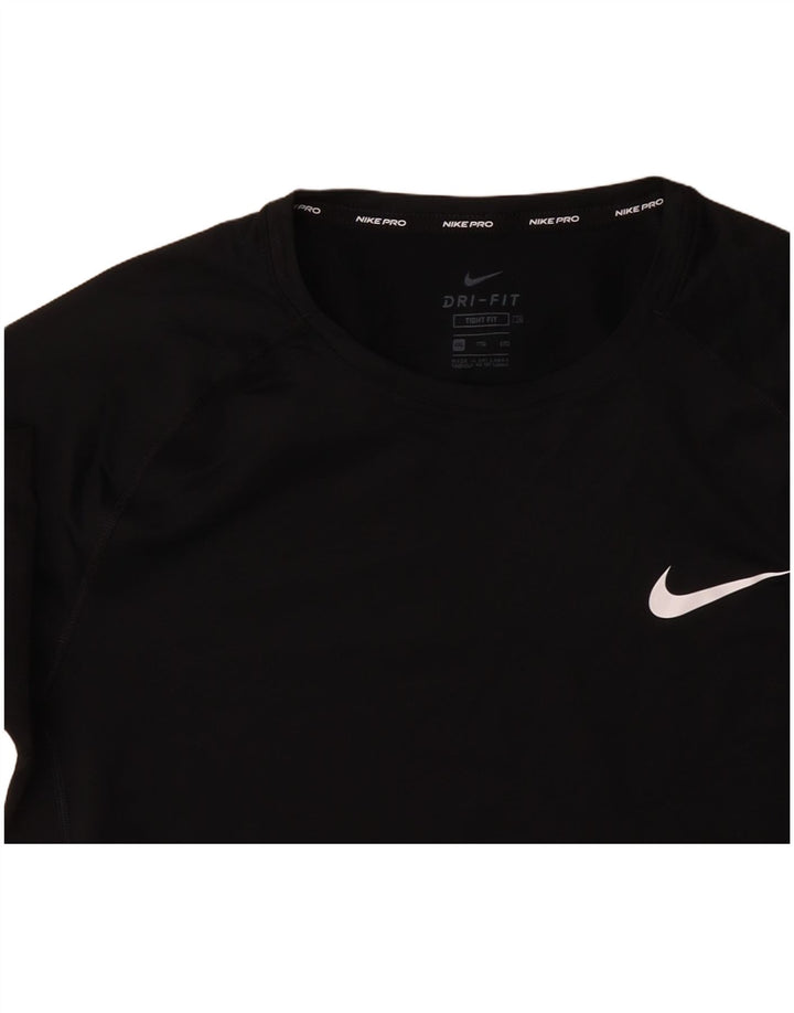Ανδρικό μπλουζάκι NIKE Tight Fit Top 2XL Μαύρο πολυεστέρα