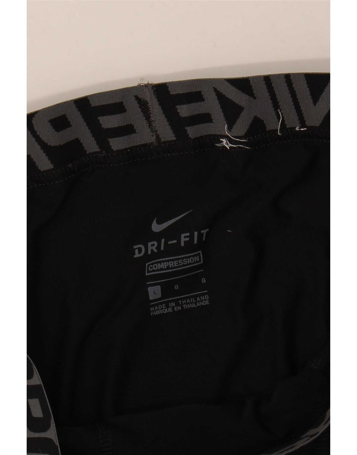 Ανδρικά γραφικά κολάν Nike Dri Fit Large Black