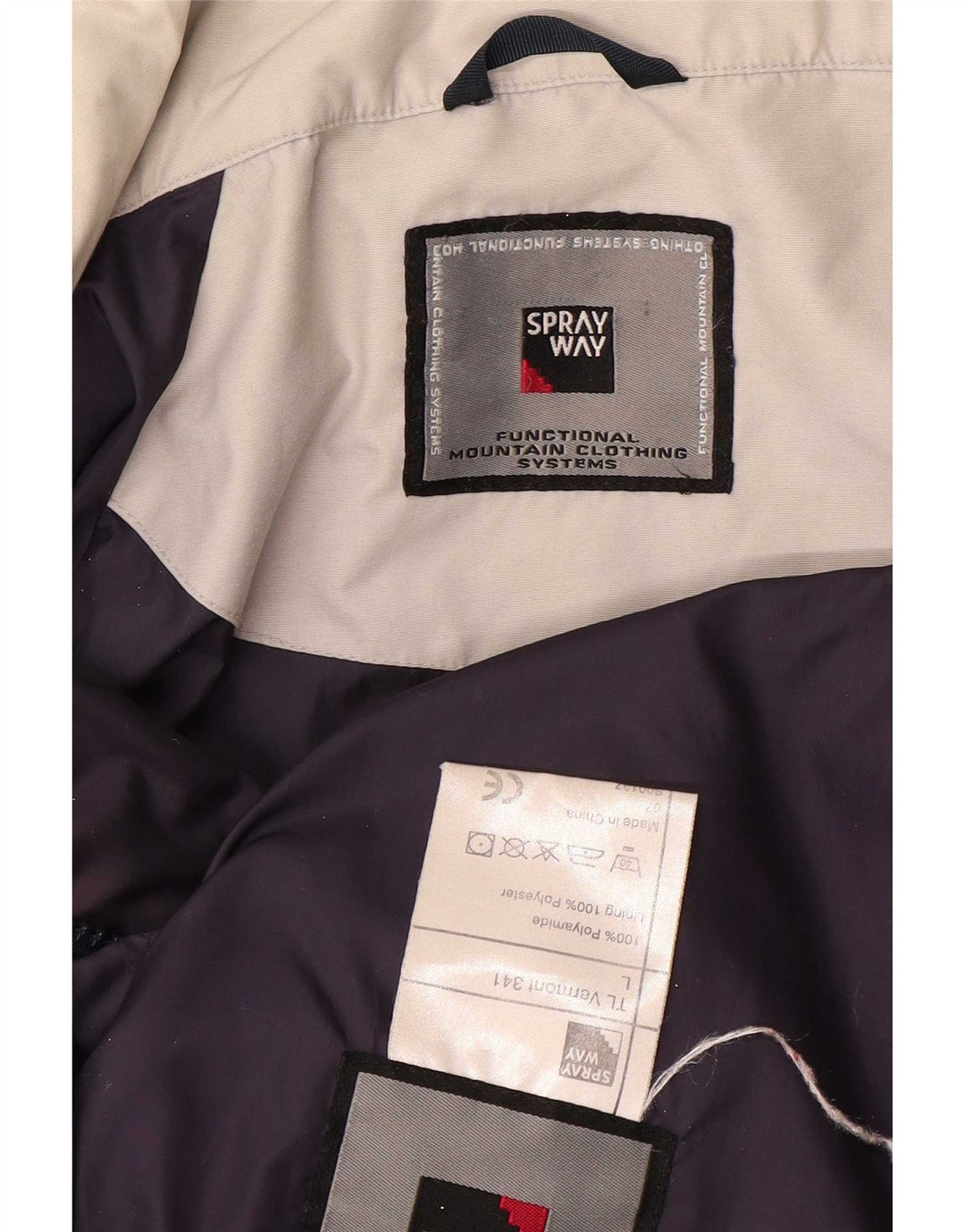Ανδρικό τζάκετ Sprayway Windbreaker UK 42 XL Grey Polyester
