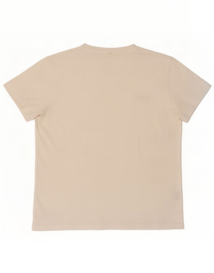 Ανδρικό T-Shirt Pierre Cardin Τοπ μεσαίο λευκό βαμβακερό